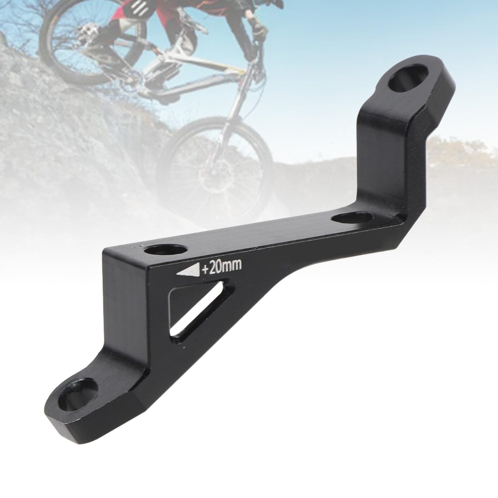 Adaptateur Frein à Disque Plat à Montage Poteau – 74 Mm Vers 34 Mm, Léger En Alliage D’aluminium, Compatible Disques 160/180 Mm, Pour VTT Et Vélo Route