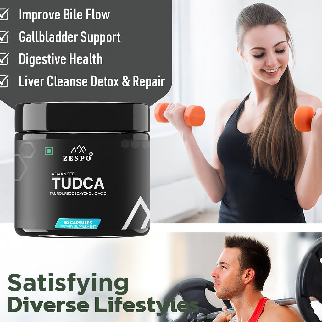 Zespo TUDCA Advanced 1000 mg with Milk Thistle & Astragalus, 90 Capsules 2