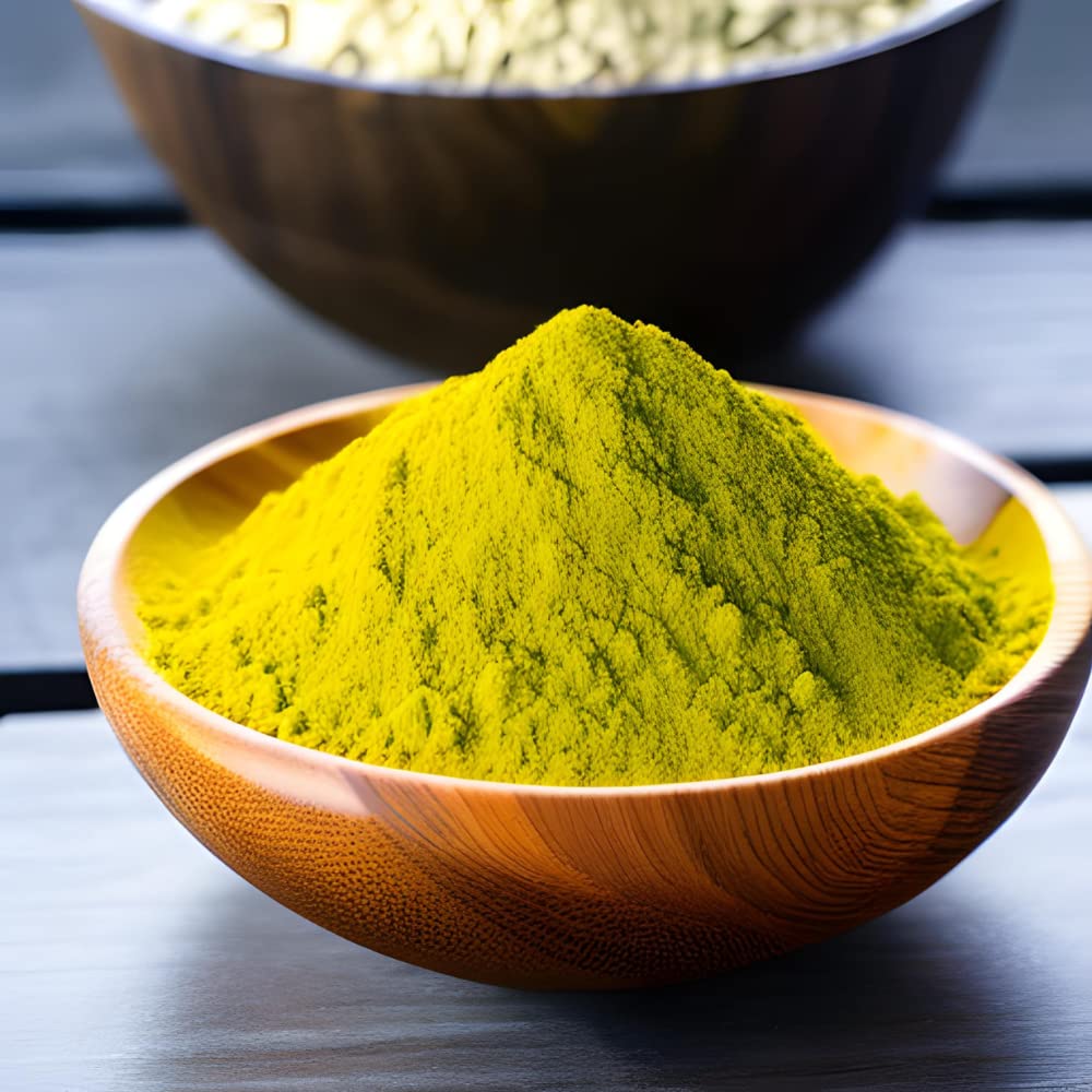 Nature's Finest Ginkgo Biloba Polvere di Foglie Naturali Pura al 100% - Integratore Erboristico - Qualità Testata da Terze Parti