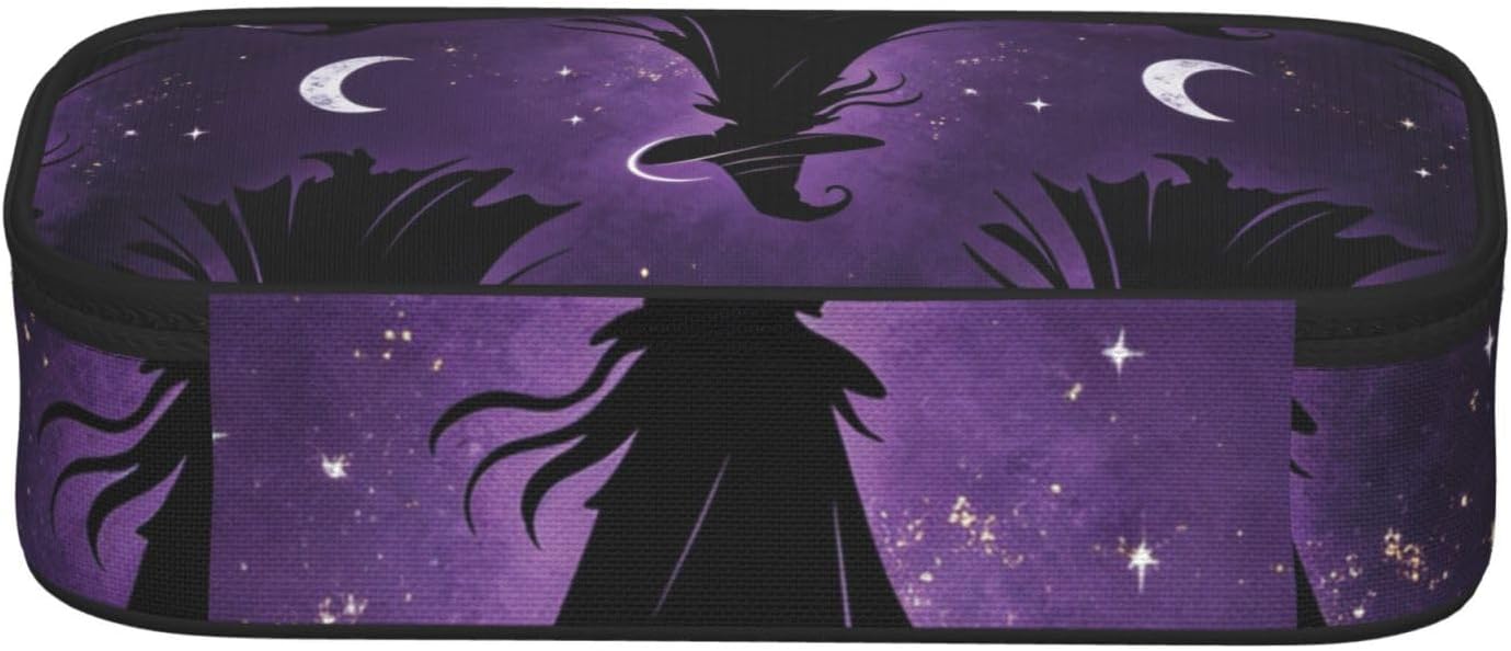 evil witch Full-print Multifunctional Pen Organizer Storage Pouch image 3