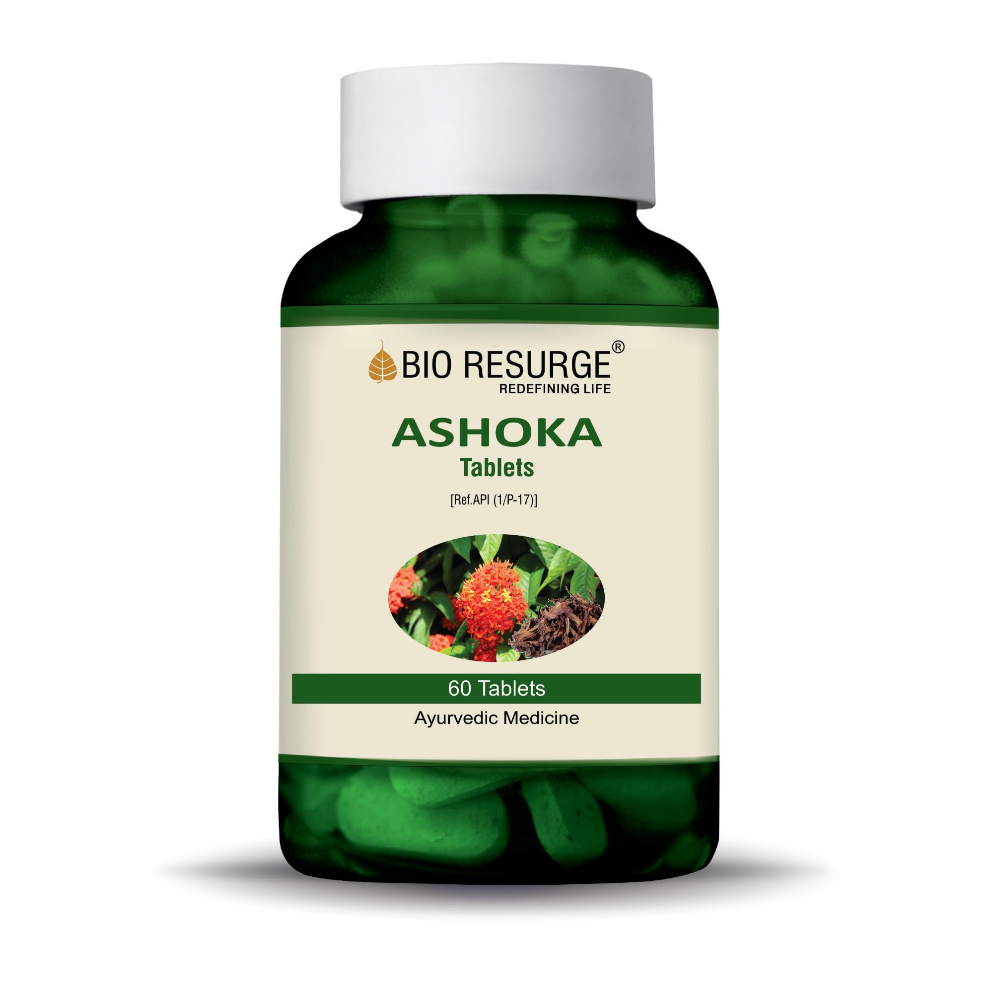 - Bio Resurge Ayurvedic Ashoka Tablets Women Respiratory Health 60 750 mg