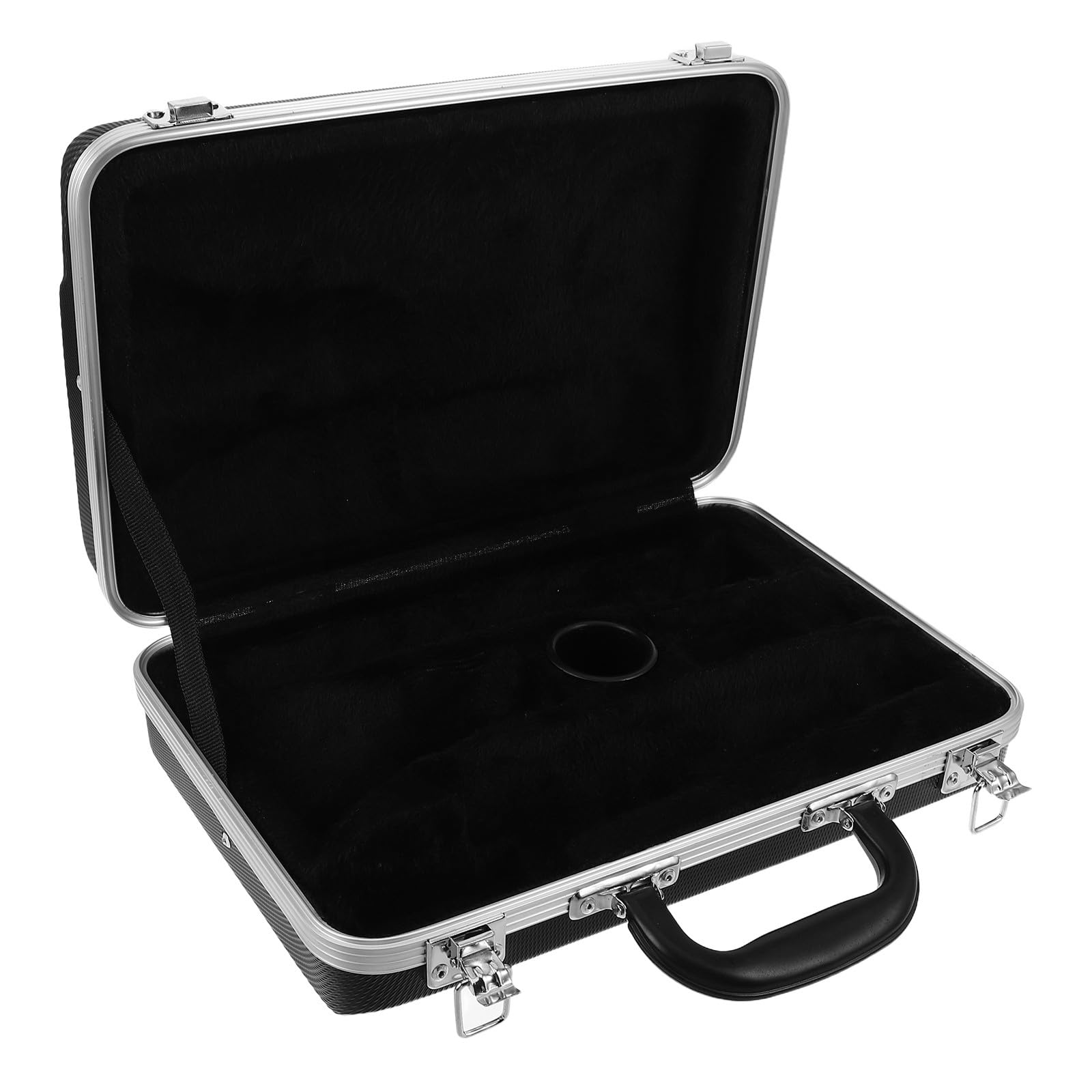 PRETYZOOM Estuche para Clarinete ABS Resistente a Impactos Bolso Compacto para Clarinete Estudiante Organizador de Accesorios para Instrumentos de Viento Madera Bolsa de Viaje para