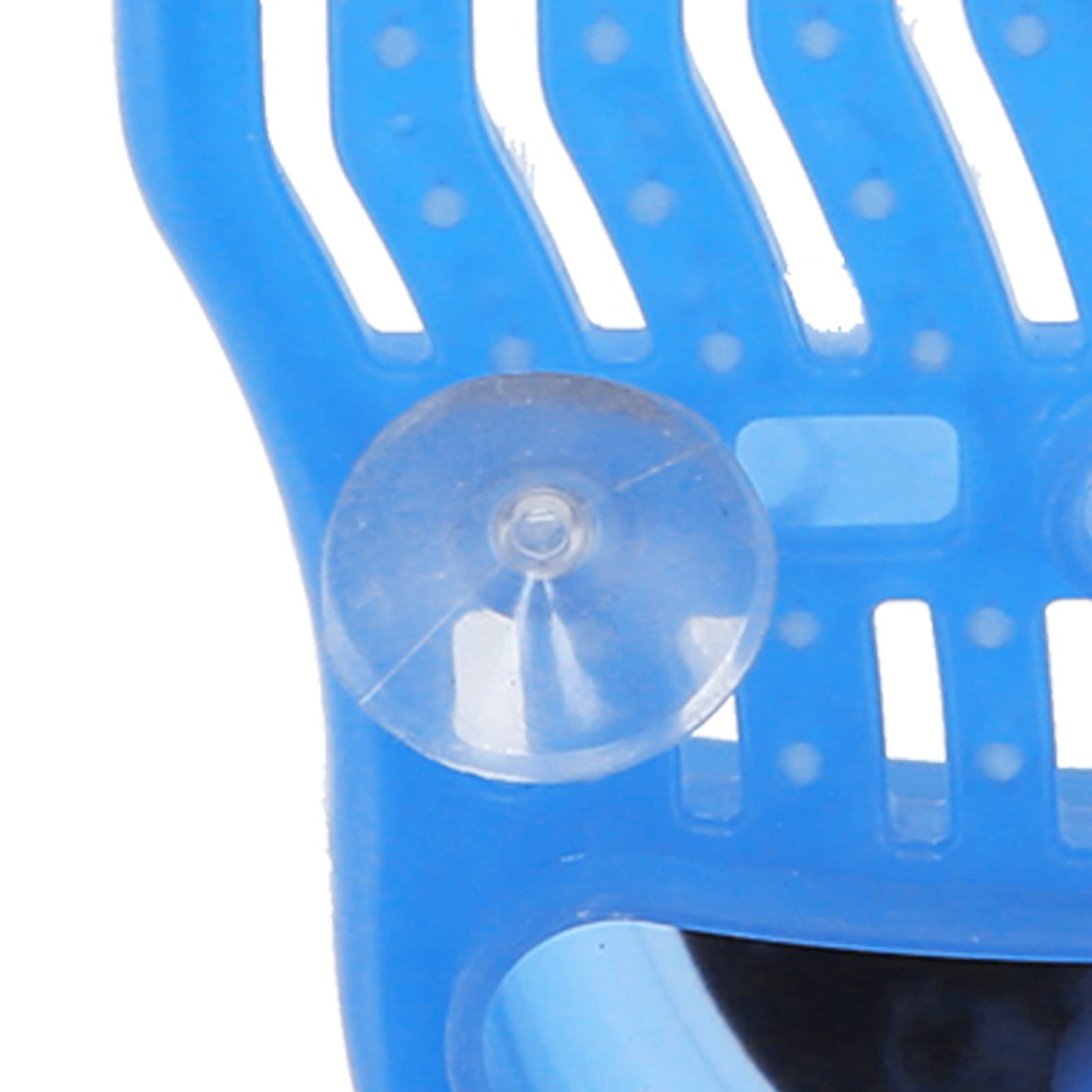 YWBL-WH Limpiador de Pies para Ducha, Masajeador de Limpieza de Pies, Zapatilla Exfoliante para 1000 + Cerdas con Ventosas para el Cuidado de los en el Baño