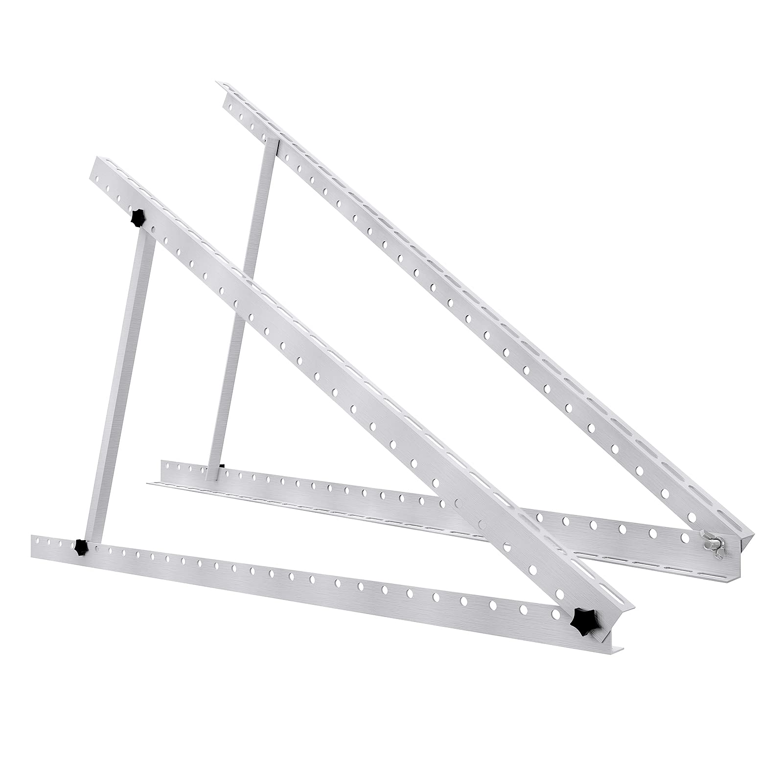 UISEBRT Soporte de Inclinación para Panel Solar de 104 cm - Plegable, para Techo de Barco, Autocaravana - 2 Unidades