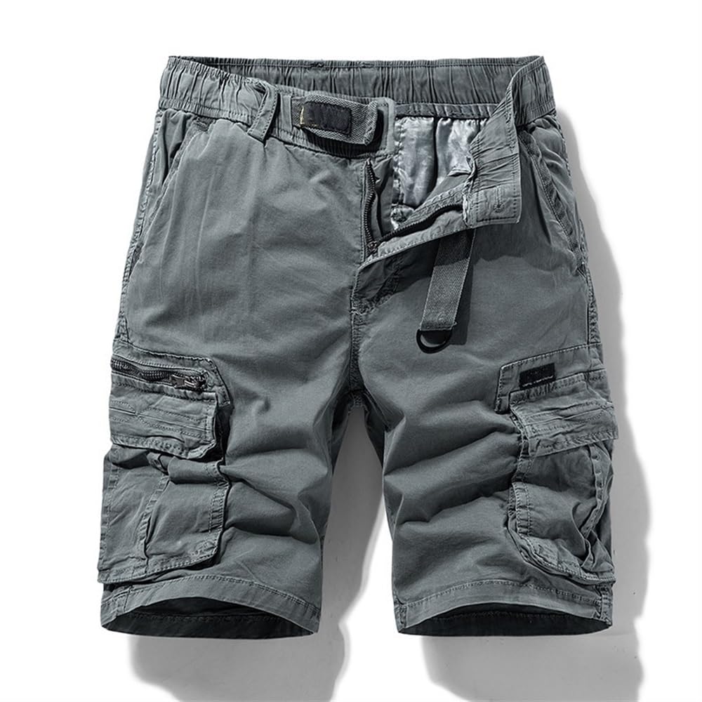 Short cargo homme coton avec poches ergonomiques vêtement été