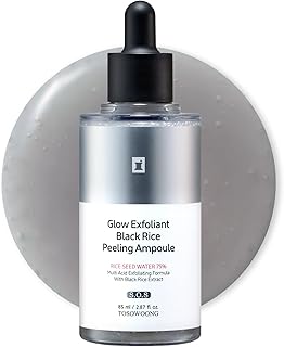 TOSOWOONG Ampolla peladora de arroz negro, 75...