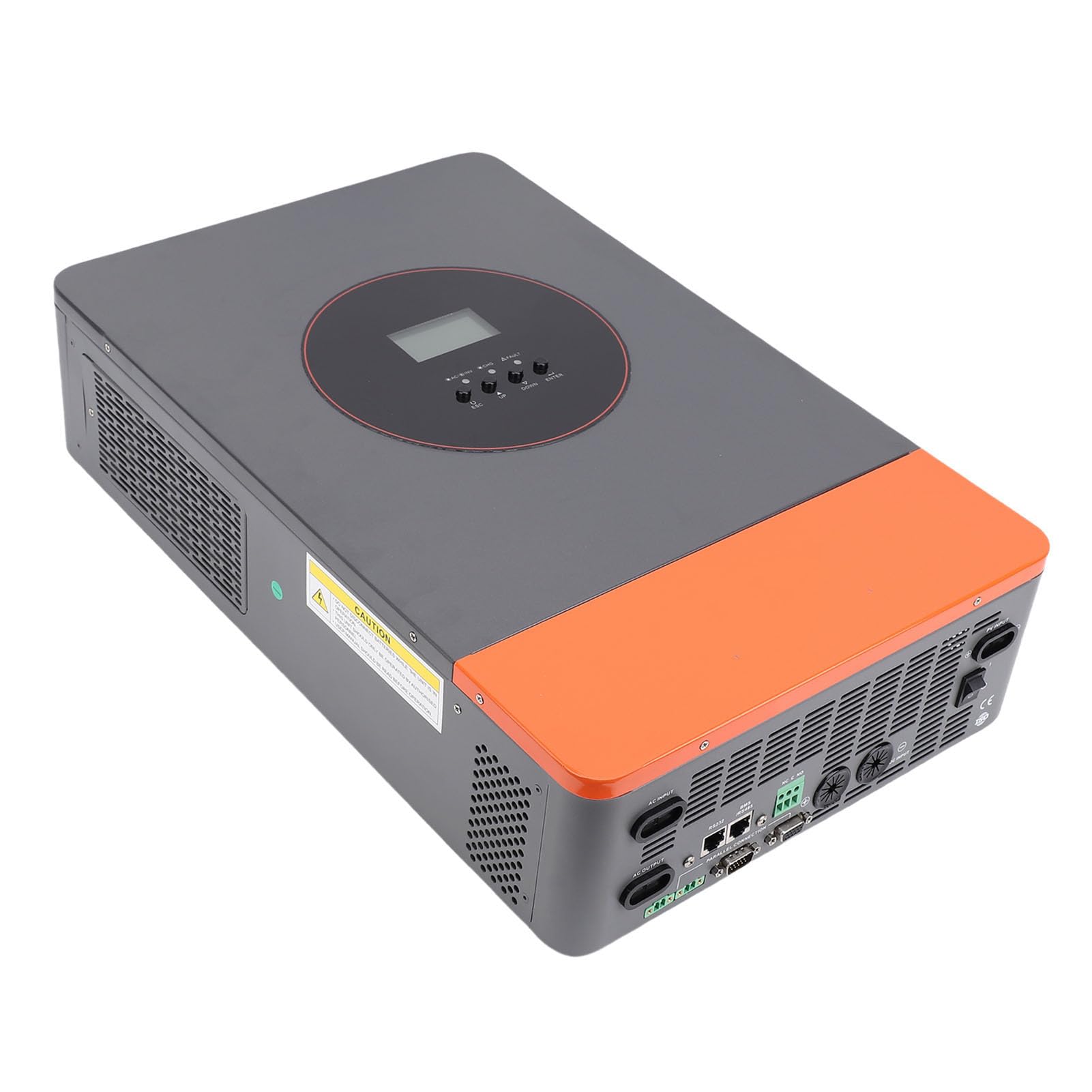Inverter Solare Ibrido da 6500 W con Regolatore di Carica MPPT e Uscita a Onda Sinusoidale Pura per Uso Domestico - Lega di Alluminio