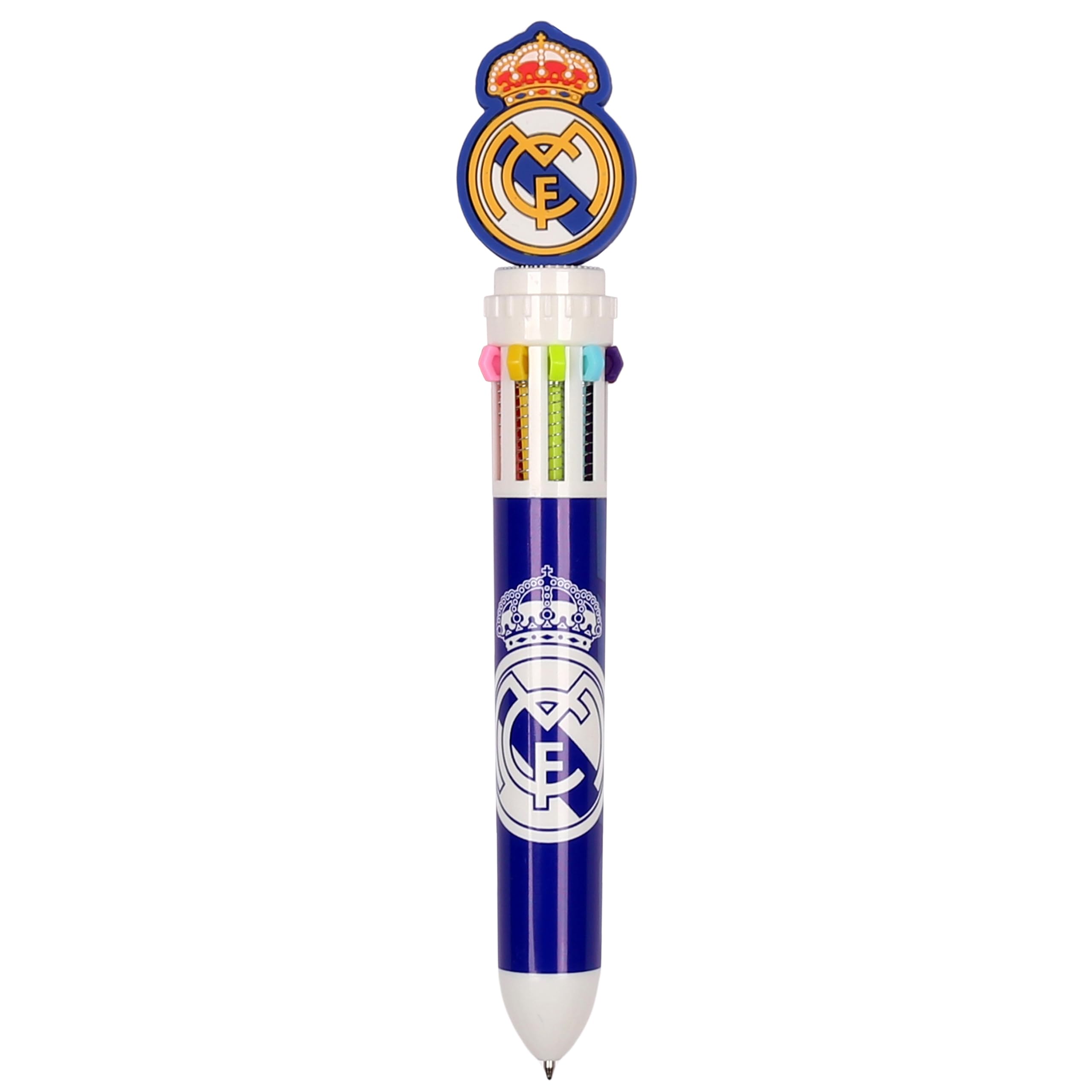 Stylo multicolore 10en1 automatique scolaire 0,5mm