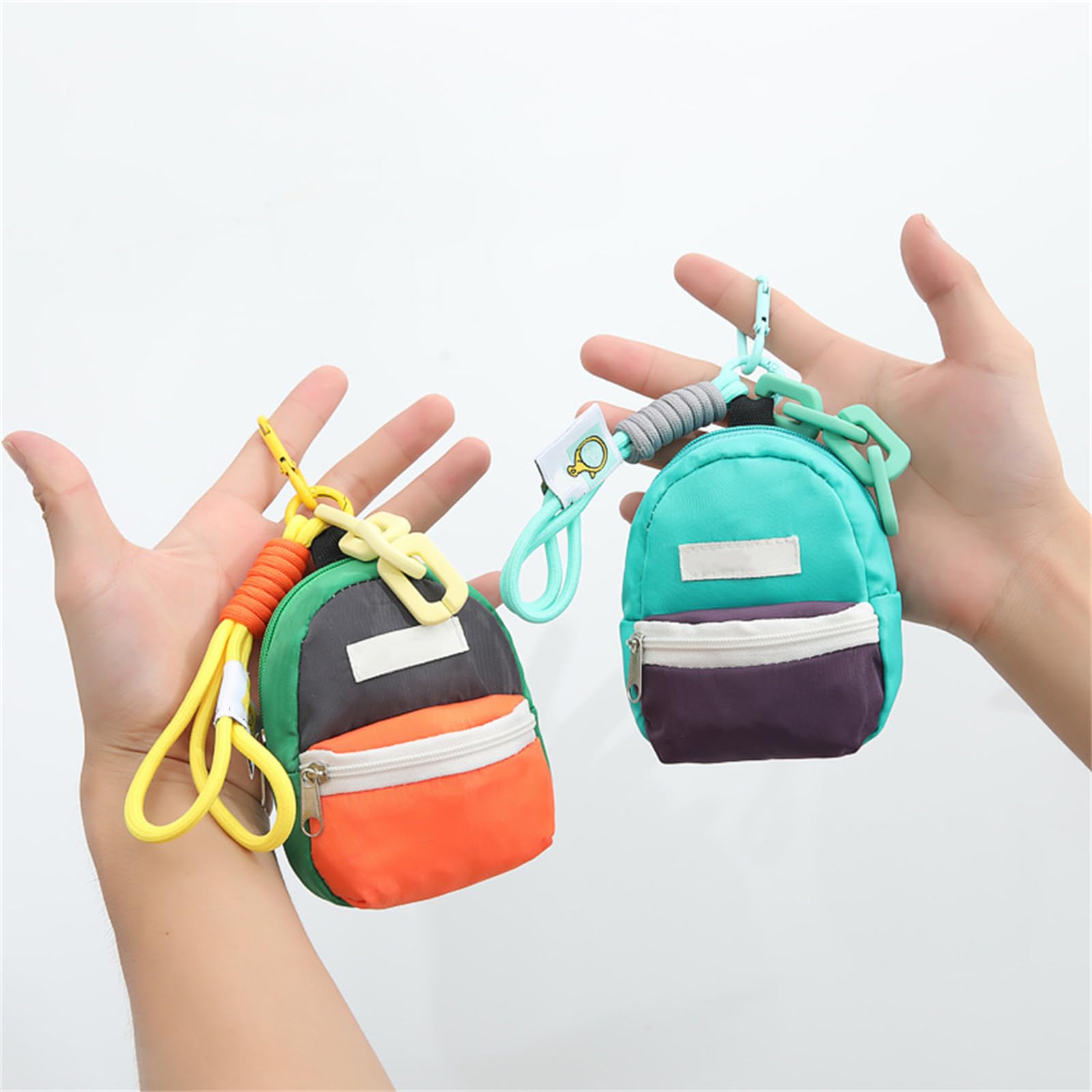 hobi knits backpack mini keychain FeiYeup Colorful Accessory Practical Miniature Backpack Keychain Unique Key Holder Daily Necessities : Clothing, Shoes & Jewelry Customize it with your Rod Length - # Of Pieces::7'0