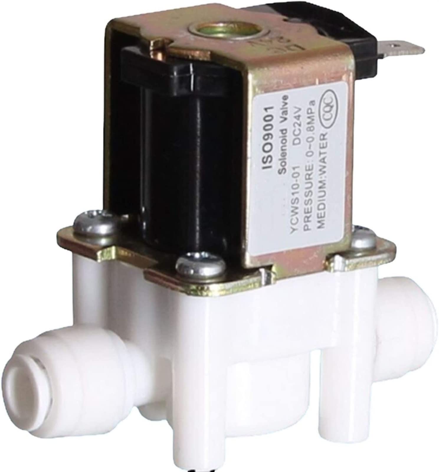Électrovanne électrique AC110V normalement fermé haute pression 2 voies