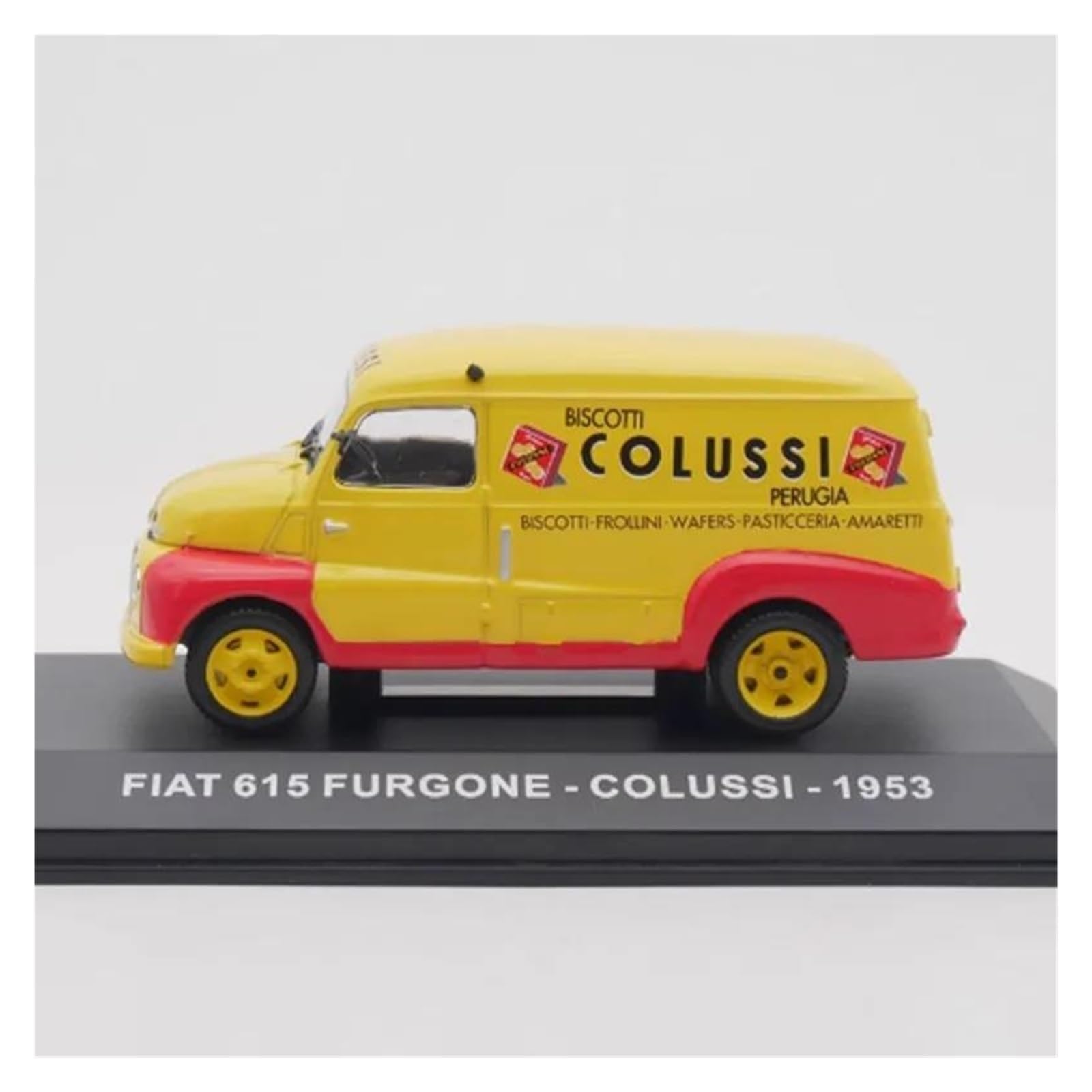 Metallo Scala Replica 1 43 Per FIAT 615 FURGONE 1953 Simulazione Lega Modello Auto Ornamenti Per Veicoli In Metallo Collezioni