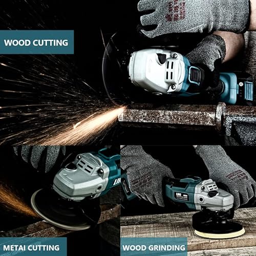 20V Cordless Angle Grinder, 4-1/2''Cordless Grinders， Metal Cut Off /Polish Tool，With 2.0Ah Battery& Charger， For Cutting And Grinding #TOP4