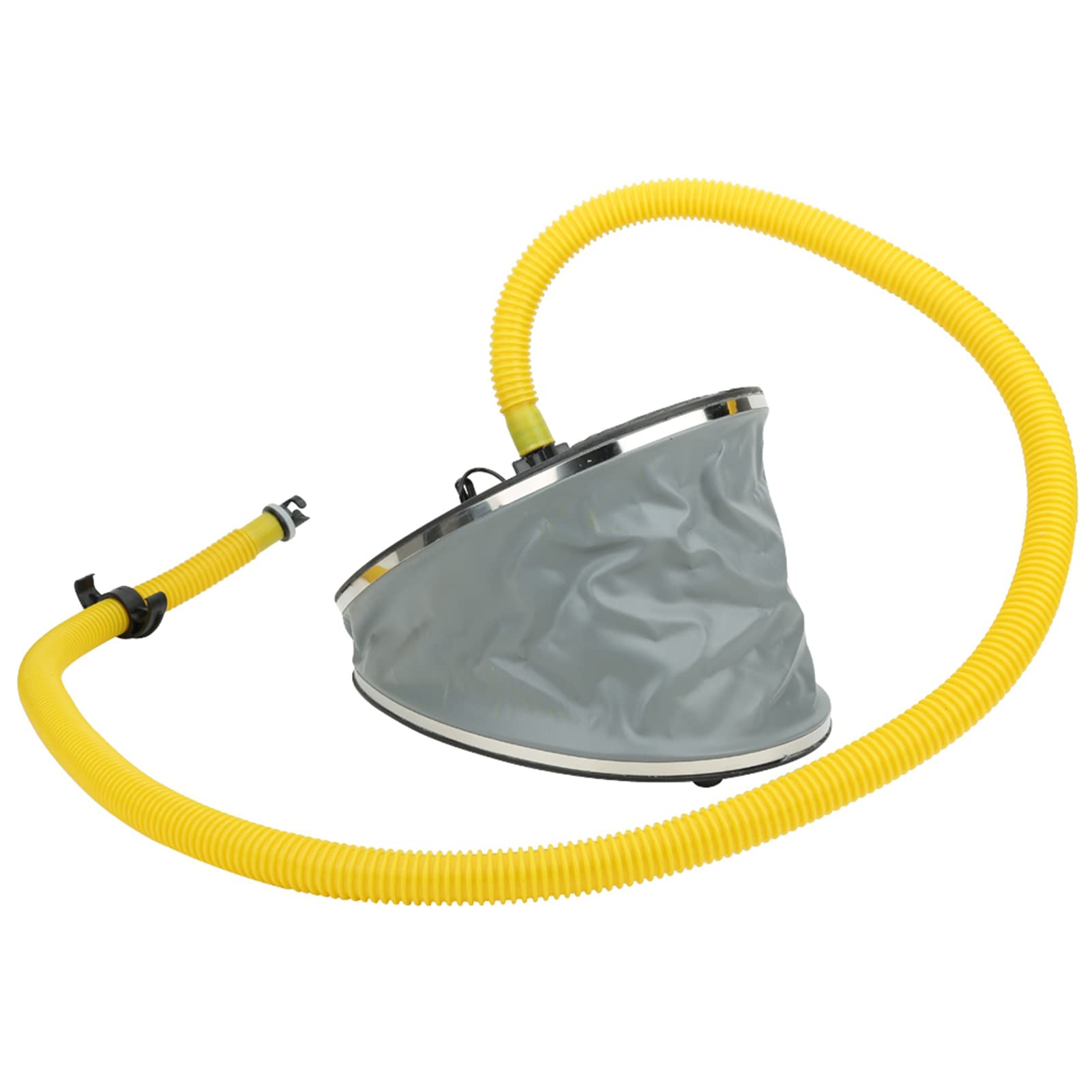 Pompa a Pedale ad Alta Pressione da 10 Litri per Barche, Pompa Portatile per gonfiabili, Pompa ad Aria azionata a Pedale per Canoe, Kayak e zattere, con Struttura in plastica