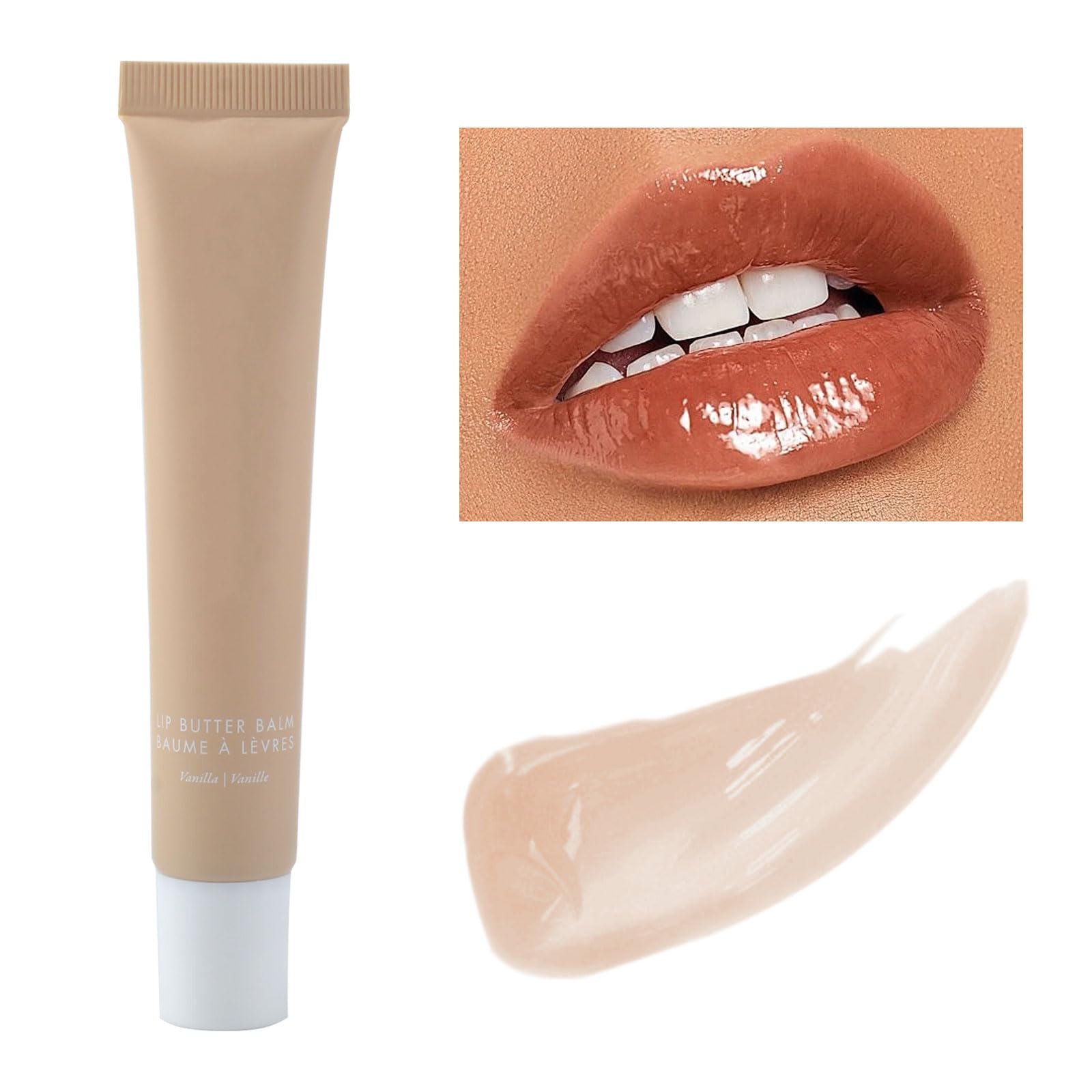 Goupil Women's Moisturizing Lip Balm, Tube for Dry Lips (Khaki) - Image 2