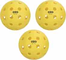 Set De Pickleball OZO – 4 Raquettes, 4 Balles, 1 Sac – Approuvé USA Pickleball