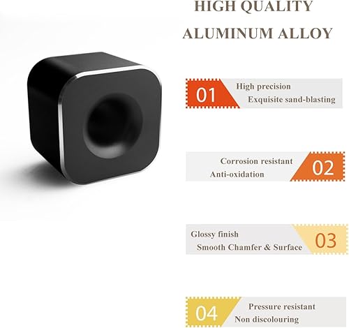 Vista 5 de Coideal Soporte para bolígrafo individual, soporte de metal negro para pluma estilográfica de escritorio, cepillo de dientes, estudiantes y oficina