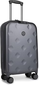 Carry-On Collapsible Luggage, Portable Fully Folding Suitcases, Rugged and Durable Suitcase with TSA Approved Lock, Silent Spinner Wheels for Airplanes TravelGray,20 inch