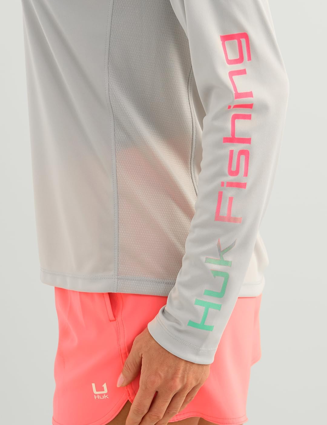 HUK Womens Pursuit Long Sleeve Shirt, Performance Shirt + Sun Protection - Image 4