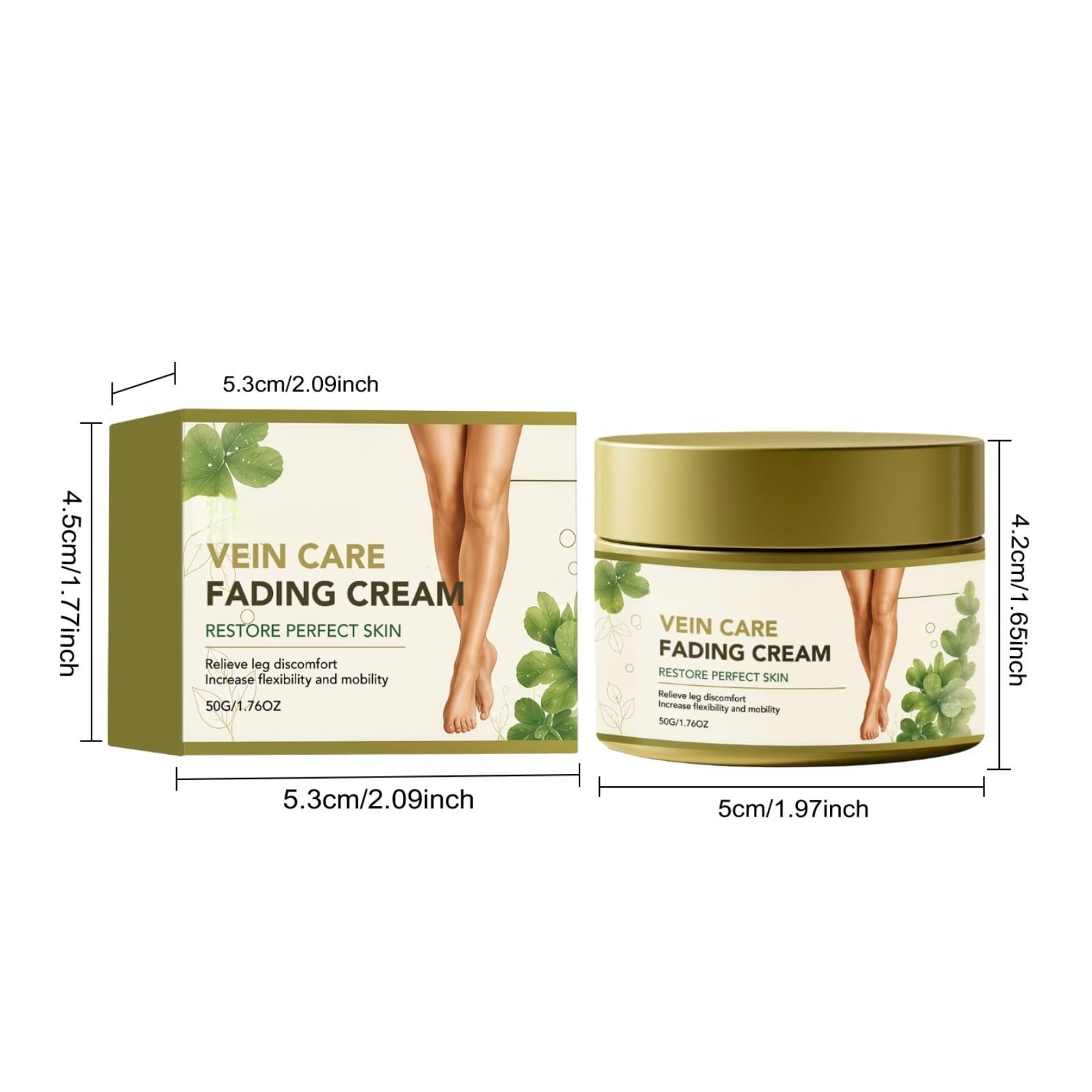 Varicose Vein Repair Cream, Leg Care Cream, Improves Blood Circulation