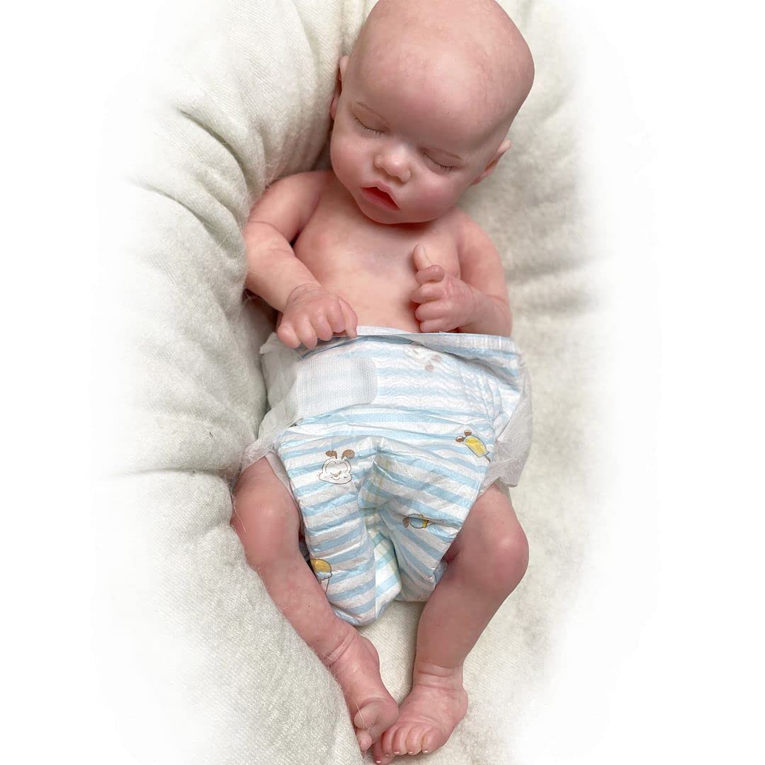 Buy ACESTAR Reborn Baby Dolls Girls 17 Inch Solid Platinum Silicone