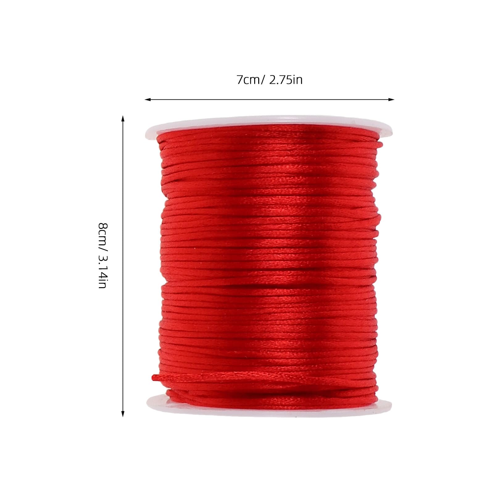 4 rotoli Filo Cerato per Braccialetti Cordino Intrecciato in Poliestere per Gioielli DIY Collane Bracciali Corda per Perline Resistente per Artigianato