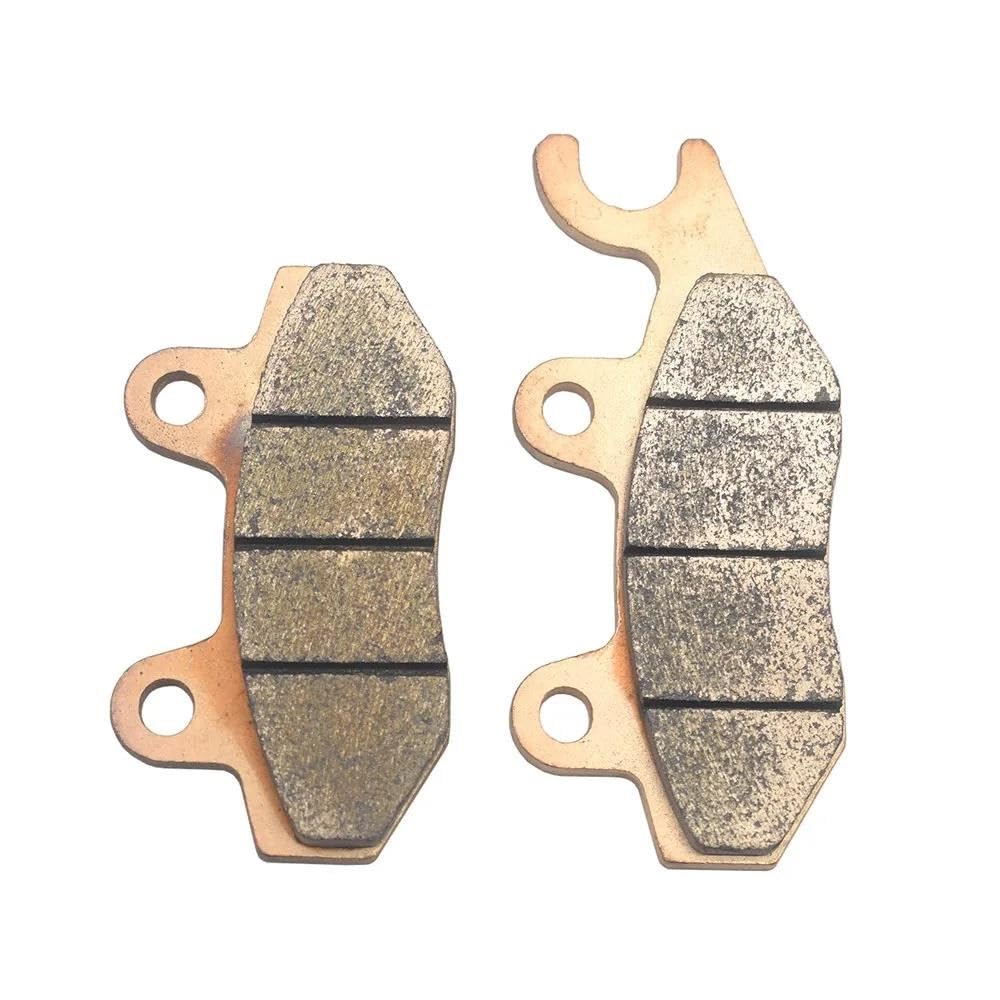 Plaquettes de frein moto arrière frittage cuivre pour stopper le fading Z300