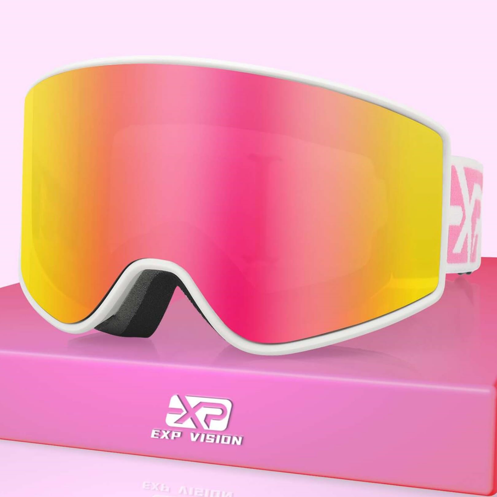 Ski/Snowboard Goggles Parent-child Snow Goggles Over Glasses for Men,Women
