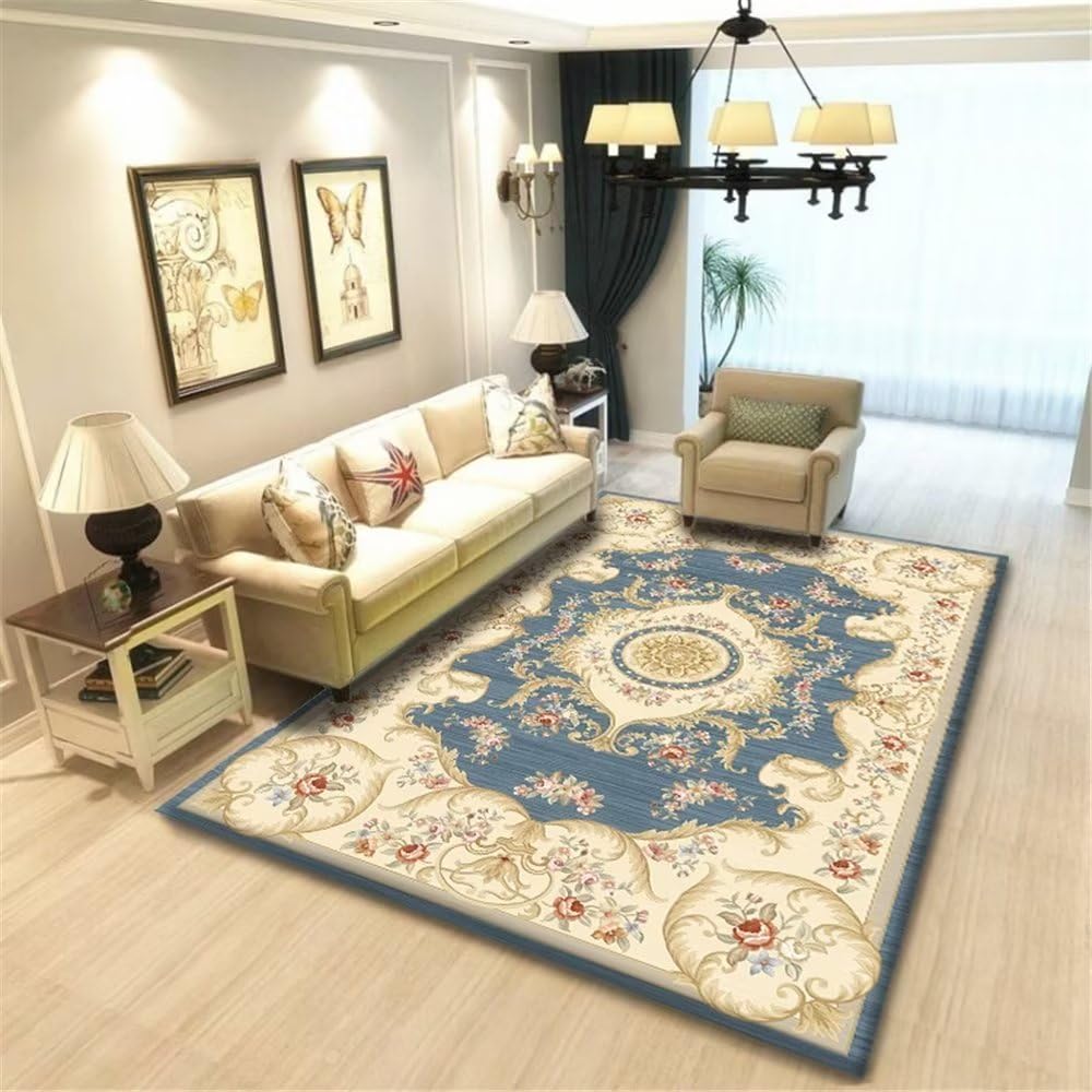 Tapis lavable en machine et ultra résistant pour salon et extérieur 200x300