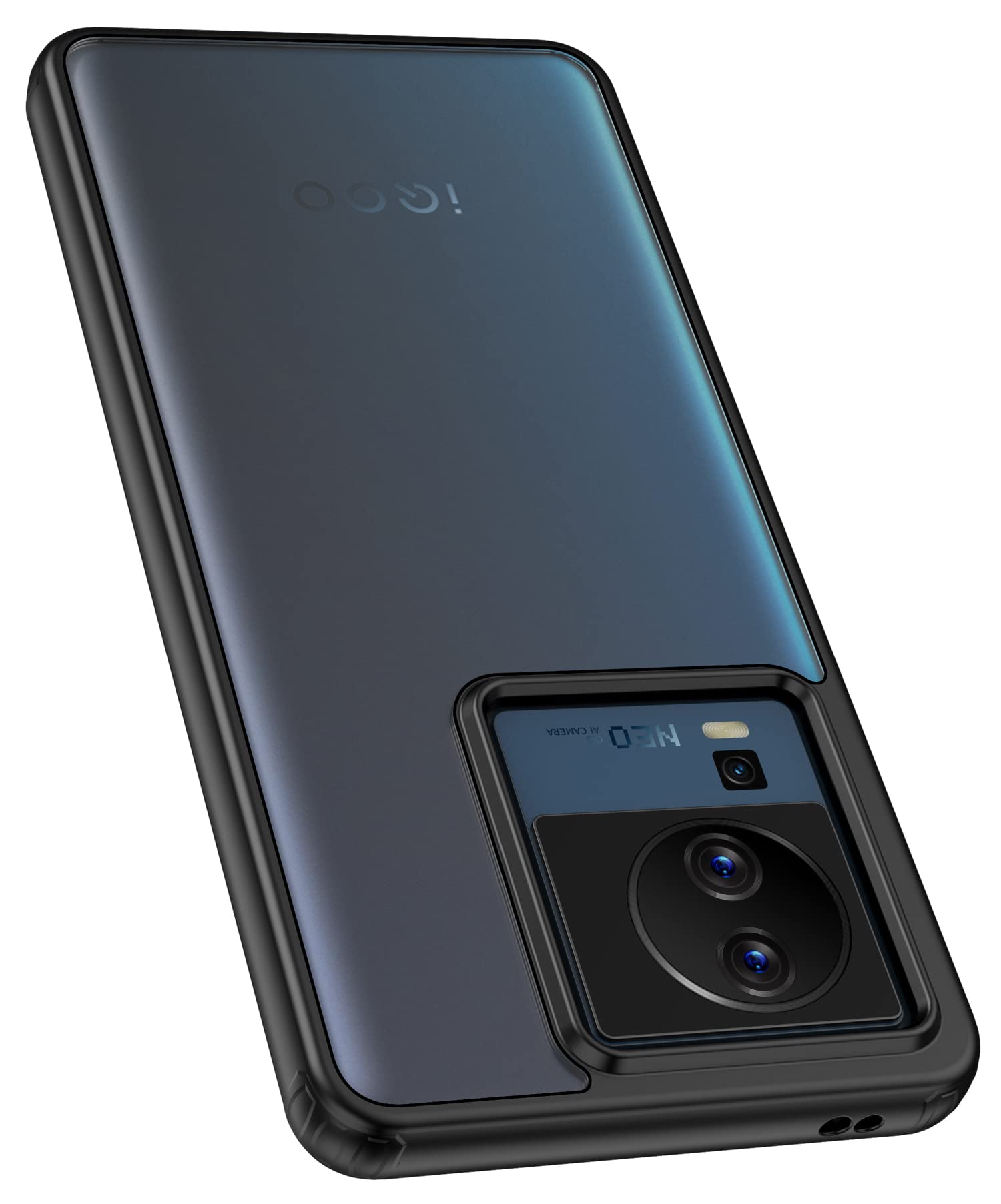 Kapa Shield Frosted Acrylic Back Shock Proof Case Cover for Iqoo Neo 7 / Neo 7 PRO (Black) (B0C2PM16L7) Amazon Price History, Amazon Price Tracker