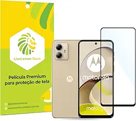 Película de Vidro Ultrashield LionLemon para Motorola Moto G14 / G54