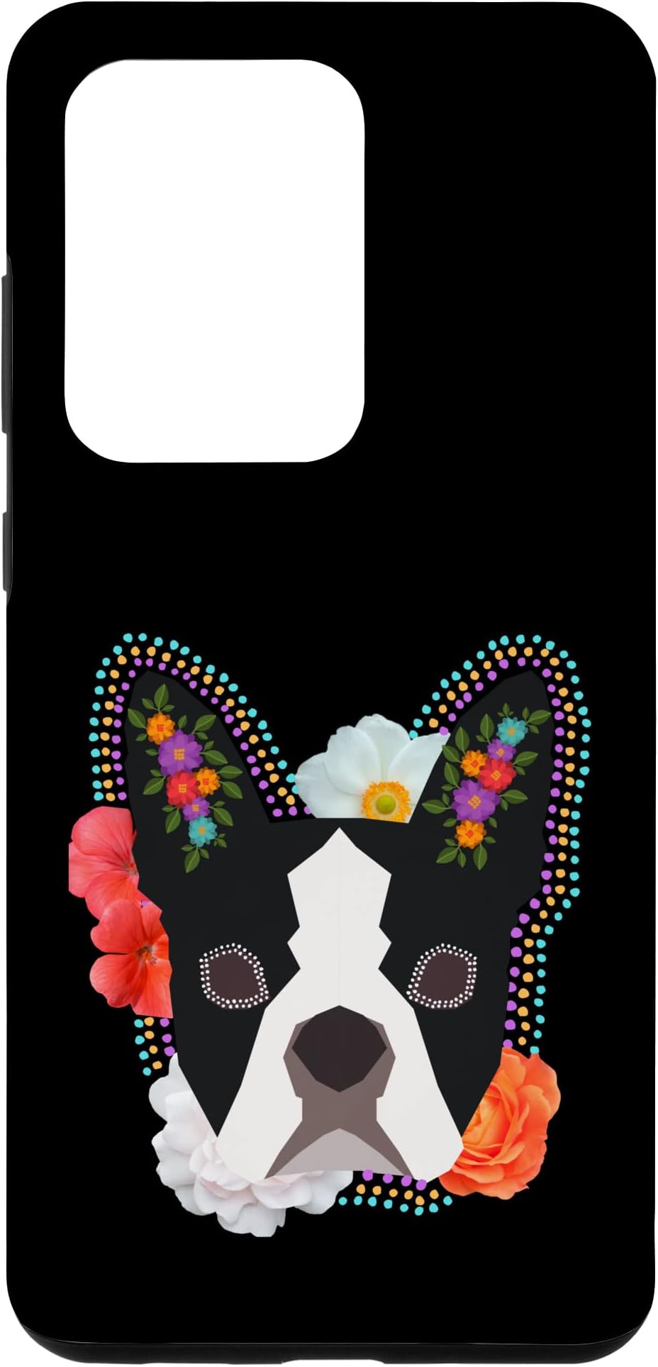 Galaxy S20 Ultra Boho Boston Terrier Case