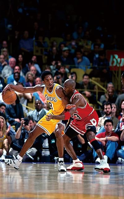 Michael Jordan & Kobe Bryant 1998 Action - Poster print Wall 15 x 23 Inches (38 x 58 cm) (380 x 580mm) Gift Decorative Print