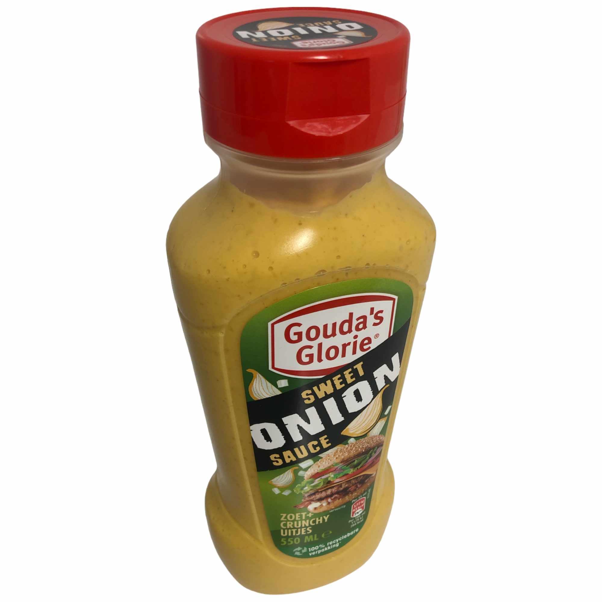 Gouda's Glorie Sweet Onion Sauce 6er Pack (6x550ml Flasche) + usy Block