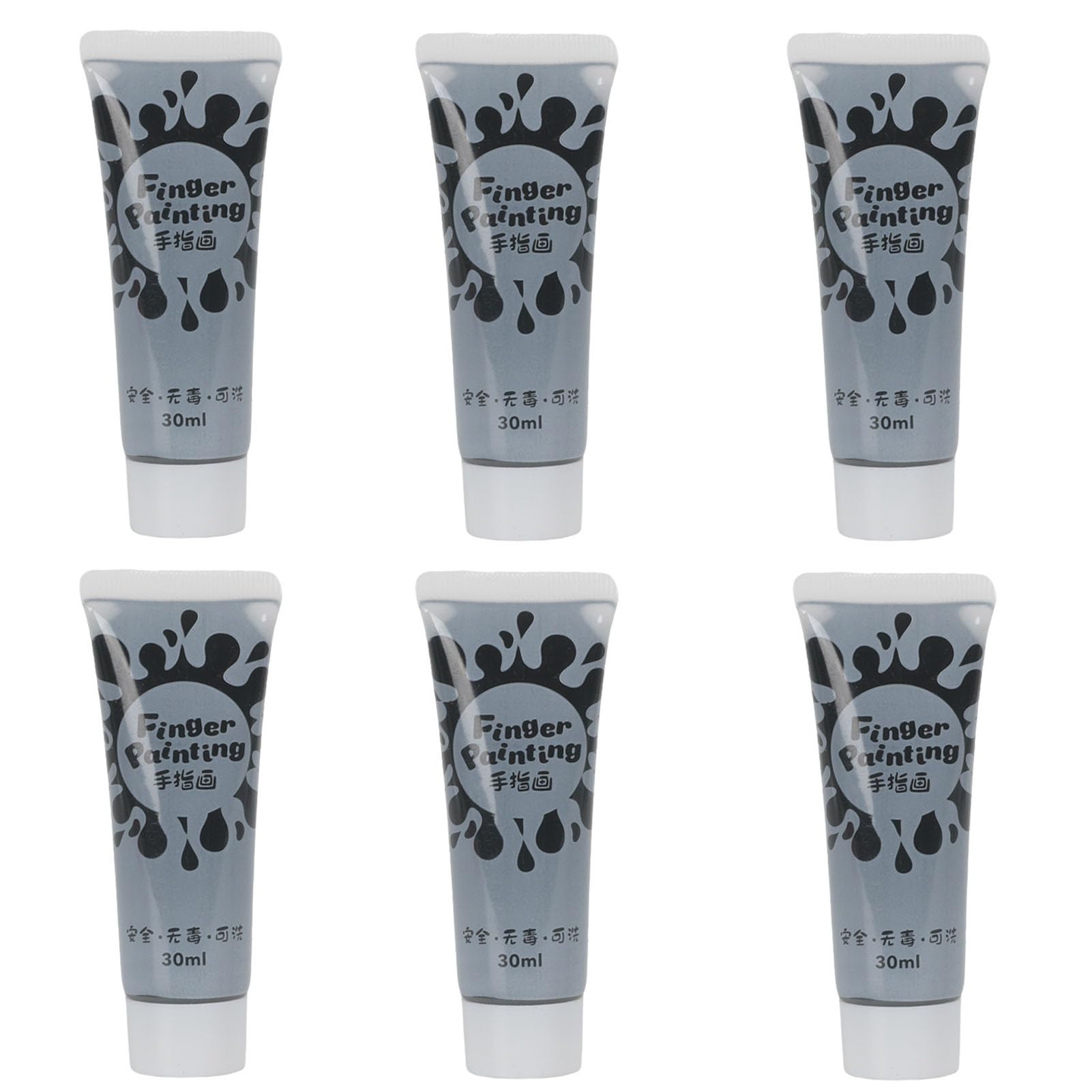 AUYXSSZ Dog And Cat Paw Print Safety Ink Easy To Started for Creative Graffiti Set Footprint Ink For Baby PVC Water Powder Coating, black