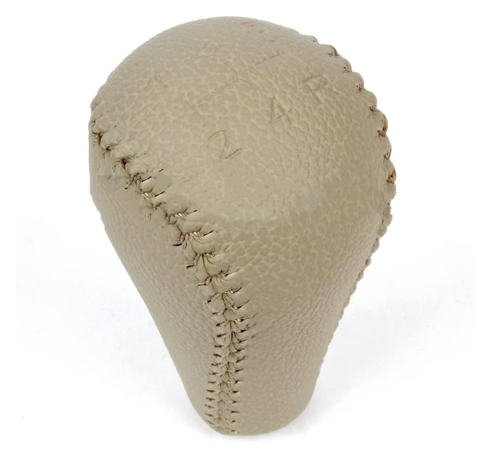 GXSAI Car Gear Lever for Nissan for Navara D40 Frontier Double Cab 2005-2015 5 6 Speed Gear Shift Knob(Beige)