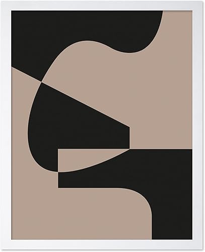 Miniatura 27 de Monem Art - Póster de formas aleatorias, impresión geométrica retro, arte abstracto, arte moderno de mediados de siglo, arte en blanco y negro, arte