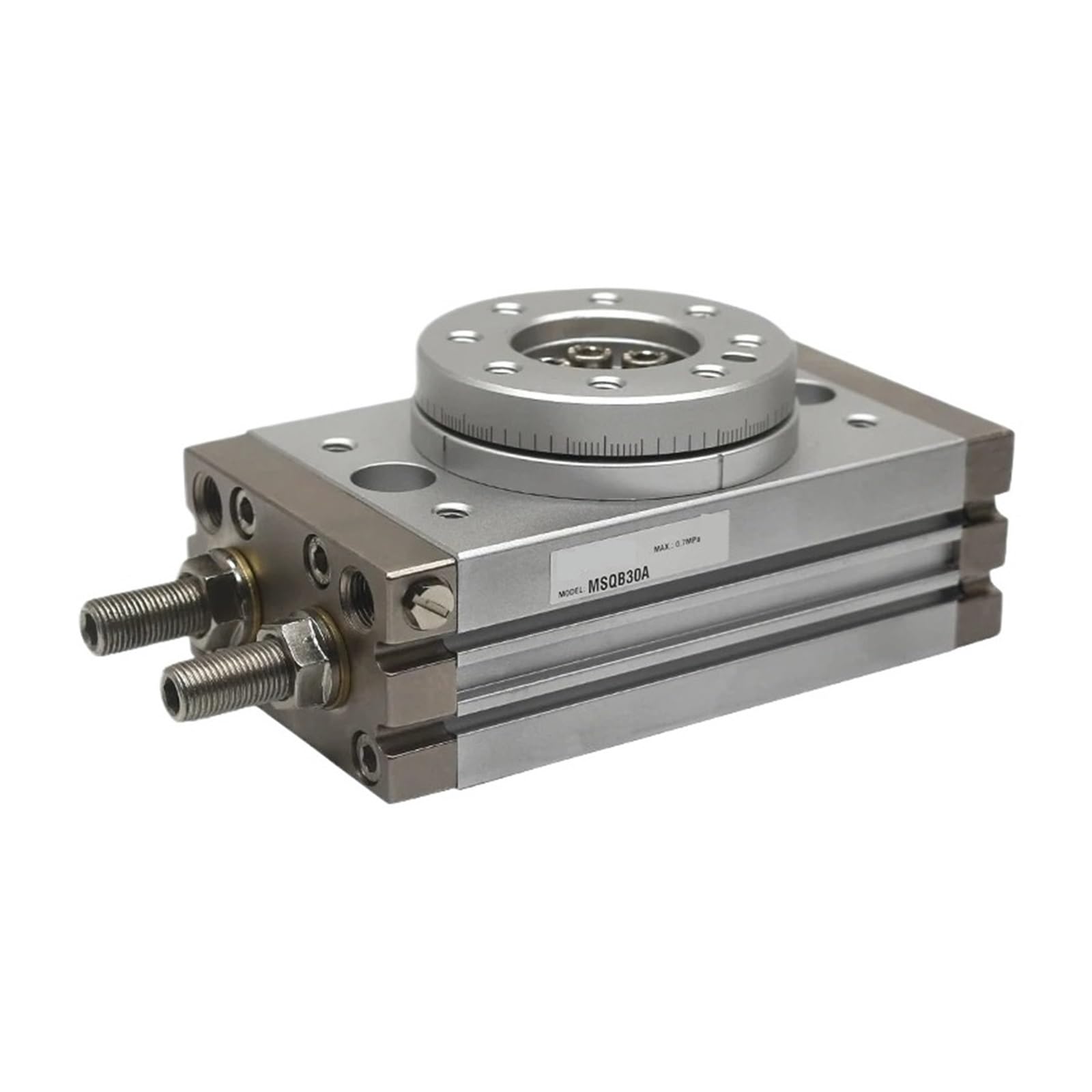 Vérin rotatif pneumatique 0-190° réglable HRQ20A pour un angle précis