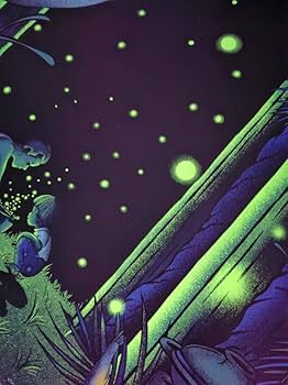 Amazon.co.jp: 火垂るの墓、100枚限定特大蛍光ポスター（高畑勲