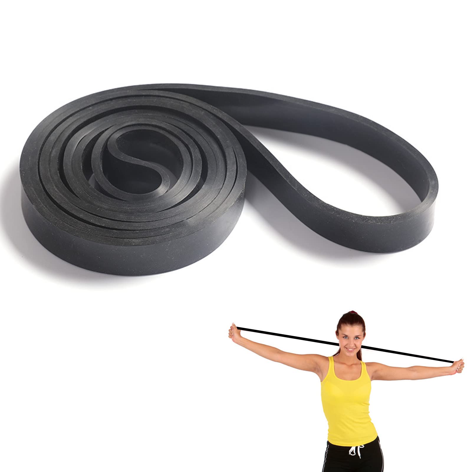 Beauenty Resistance Bands,Pull Up Assist Band,Exercise Bands Strength Training,Stretch Bands Power Lifting Physical Therapy Yoga Bands, Men Women Home Gym