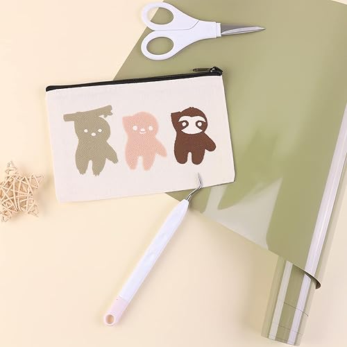 Miniatura 4 de Tintnut Vinilo de transferencia de calor de 10 pulgadas x 6 pies, rollo de transferencia de calor 3D Clay Creek Puff HTV de vinilo espumoso colorido