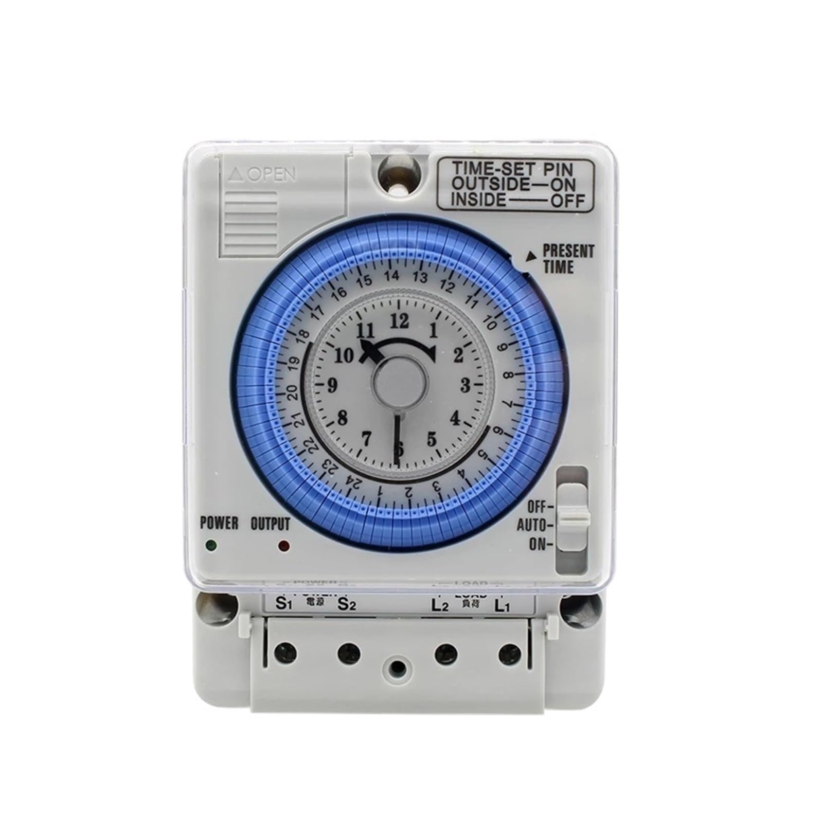 RWRAPS microcomputer Interruttore Timer TB35N 100-240V 15A DIN Rail Scaldabagno Timer programmabile Interruttore analogico Controller Meccanico
