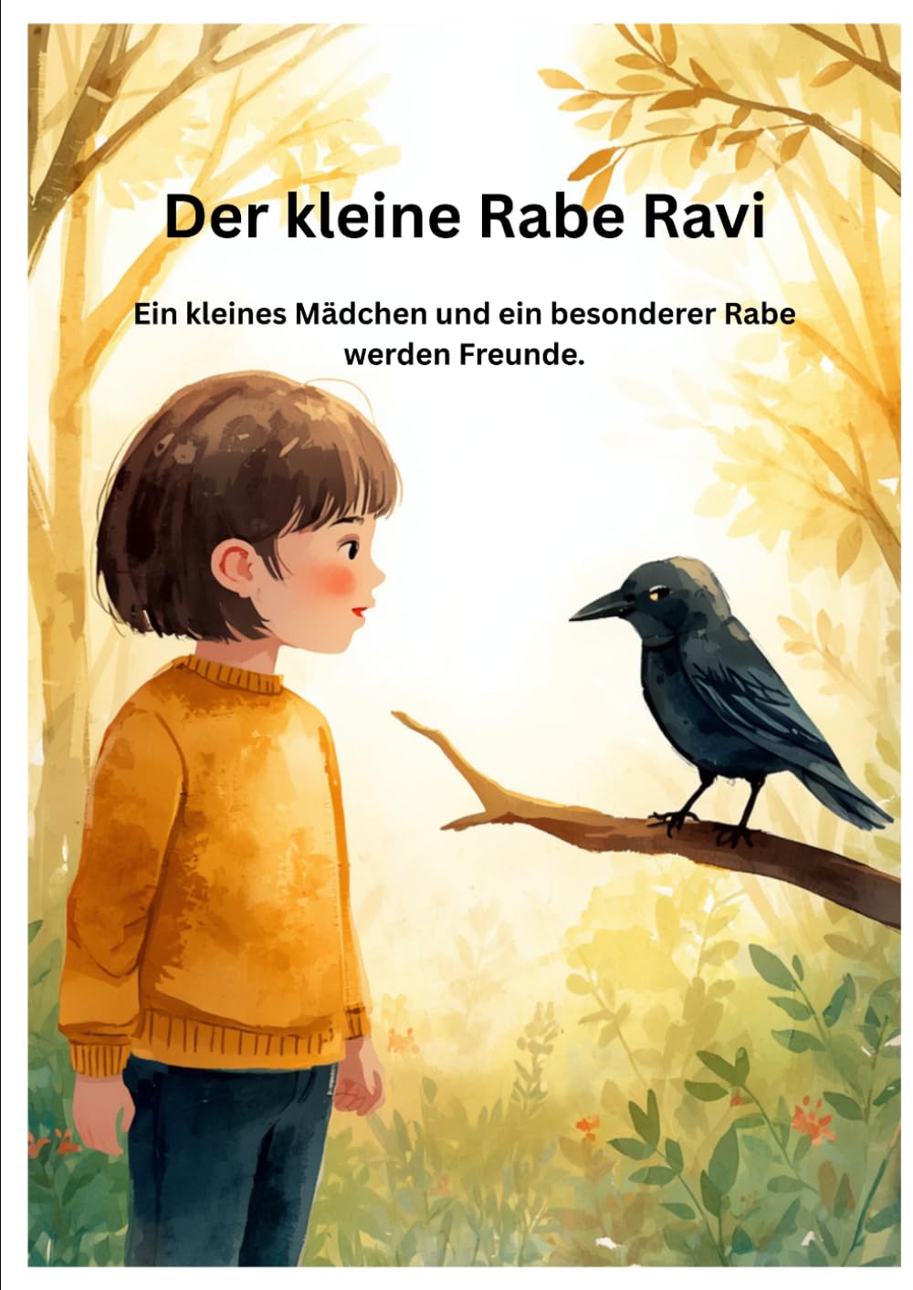 Der kleine Rabe Ravi: Ein kleines Mädchen und ein besonderer Rabe werden Freunde