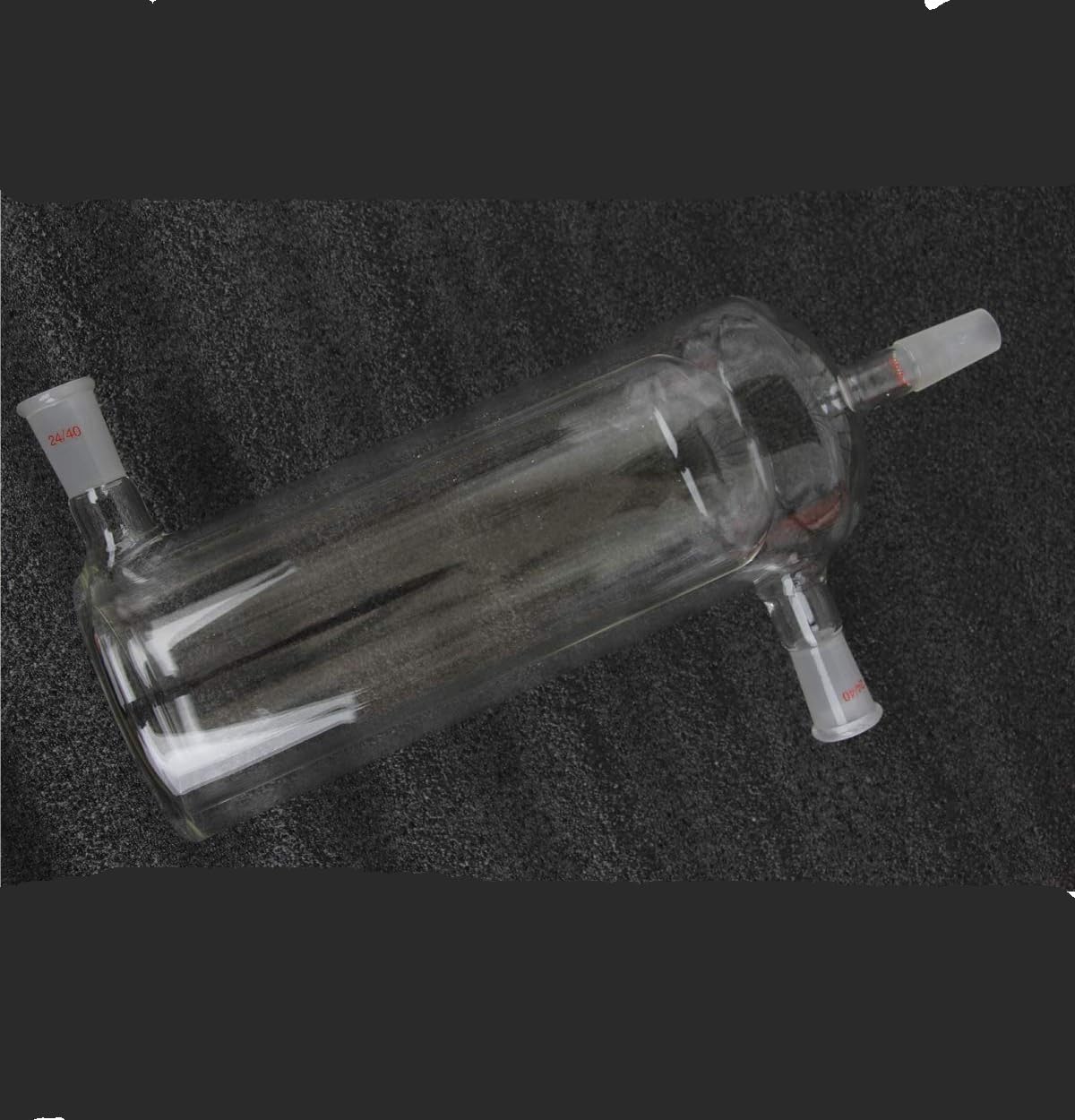 5-Liter-Glas-Vakuumfalle mit 120 mm Außendurchmesser und 24/40-Anschluss for Trockeneis-Anwendungen