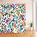Produktbild SRJ2018 Originalität Duschvorhang Bunte Punkt Mehltau Resistant Duschvorhänge für Bad Mit 180X180 cm
