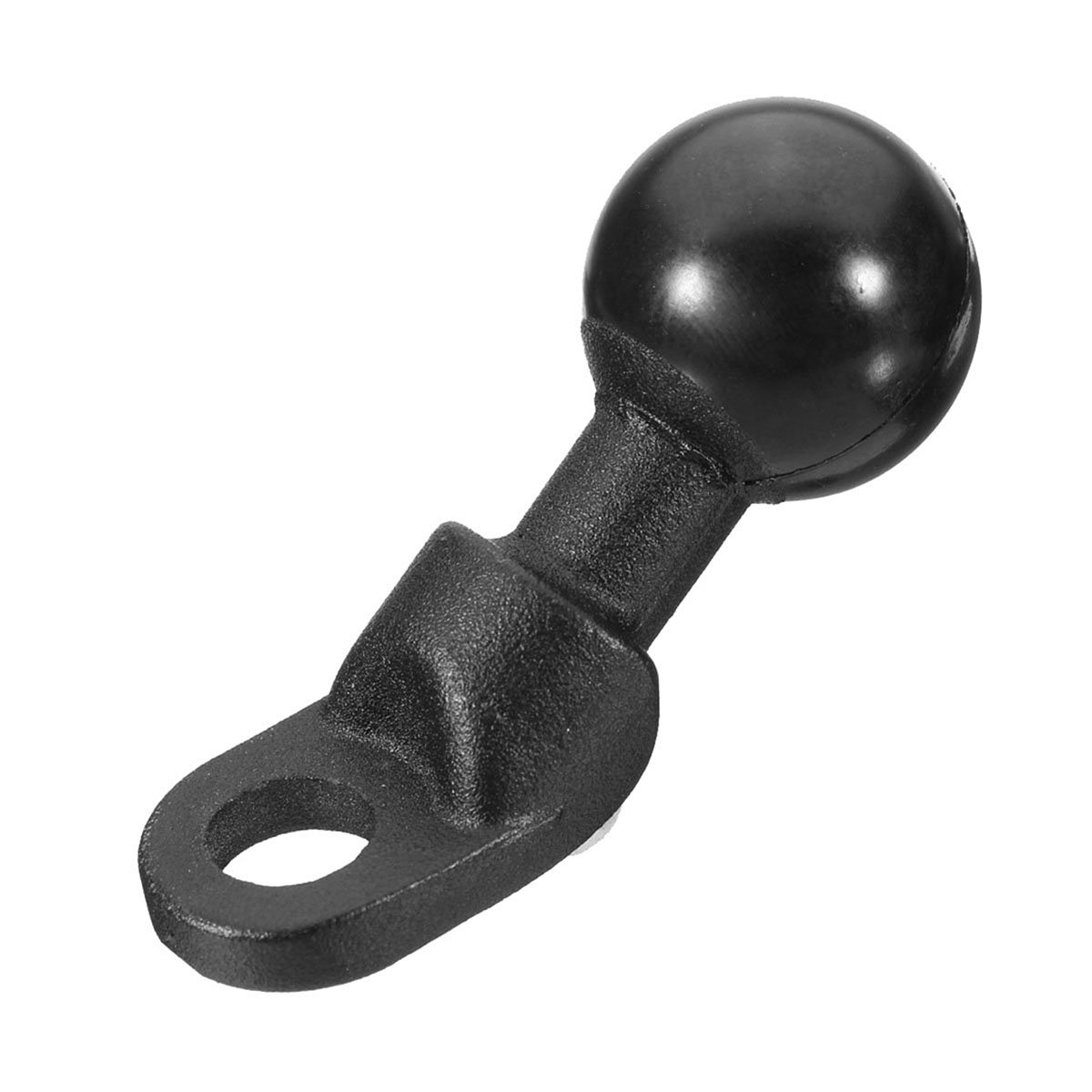 JenNiFer Black GPS Holder Mounts Motorcycle Base with 9mm Hole and 1inch Ball