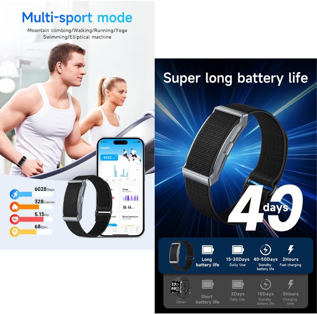 Genérico Pulsera Inteligente De Fitness Ahalar, Pulsera De Actividad Física Ahalar, Diseño Ultraligero Sin Pantalla, para Hombres Y Mujeres, Fitness, Actividades Al Aire Libre Y Cotidianas (Pink)