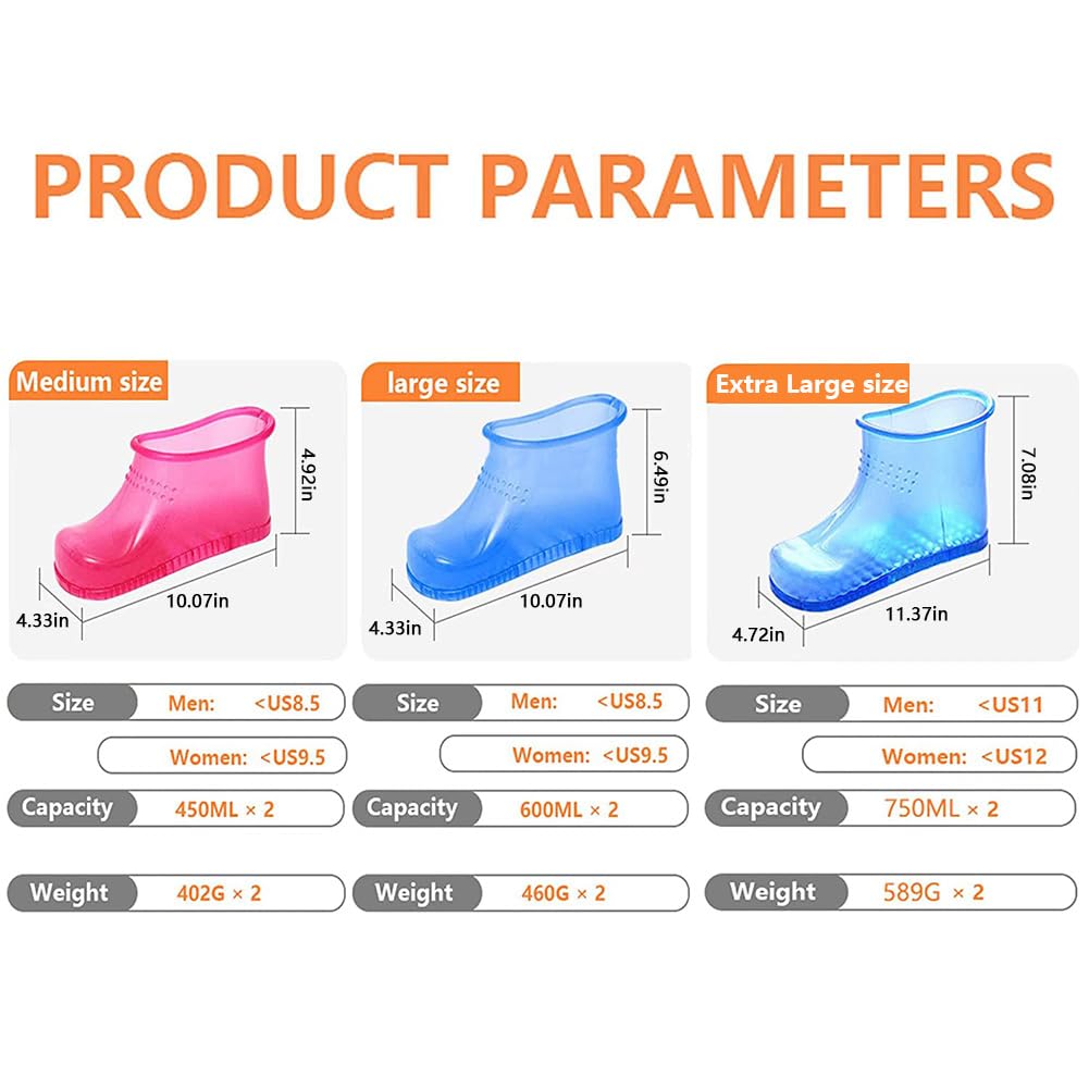 Massage Foot Bath Shoes, Foot Soaking Bath Basin, Portable Hook-Type Foot Soaking Tub, Movable Pedicure Foot Tub for Thermal Massage to Promote Blood Circulation