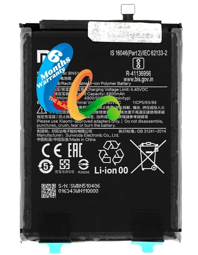 Image of Original (BN51) Replacement Part for Redmi 8A with 6 Months Warranty with Warranty