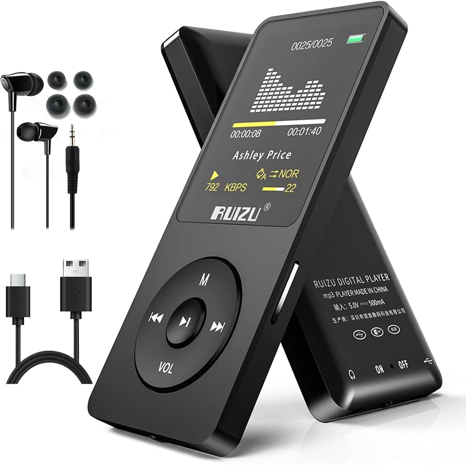 64GB MP3 Player with Bluetooth 5.3