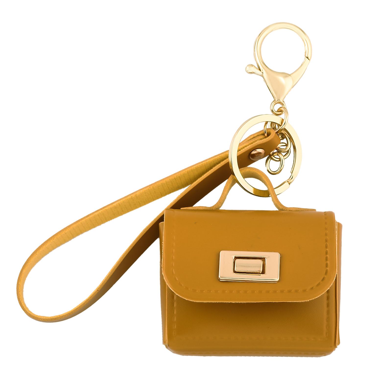 Disengor Mini Bag Charm Keychain for Women - Cute Change Pouch